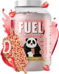 Underground Bio Labs Panda Fuel Premium Protein Whey,Hydrolyzed Collagen,Casein,Probiotics, Enzymes, Keto Friendly,Time Release, 25 Servings (2.5 Pound, Strawberry Ice Cream Crumble)