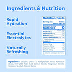 Nectar Hydration Packets - Electrolytes Powder - No Sugar or Calories - Organic Fruit Liquid Daily IV Electrolytes Powder for Dehydration Relief and Rehydration (Cherry Pom 30 Pack) Packaging may vary