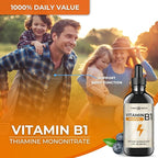 Think Above Vitamin B1 Thiamine Mononitrate - Liquid Drops Supplement (2 FL OZ)