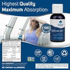 Trace Minerals Optimal-pH - Concentrated Ionic Mineral Supplement for Digestive & Immune Health - Digestion & pH Support Supplement with Magnesium & Boron - 1 fl oz (About 120 Servings)