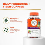 Align Probiotic, Probiotics + Fiber Gummies, Probiotics Help Relieve Occasional Bloating*, Fiber Helps Support a Healthy Digestive System*, #1 Doctor Recommended Probiotic Brand‡, 90 Gummies