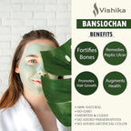 Tabashir Banslochan Spl Tabasheer Tabha Sheer Bambusa | Tabachir | Tabashir | Bamboo Manna | Vanslochan | Bamboo Silica | for Strengthen Bones & Hair Roots - 900g