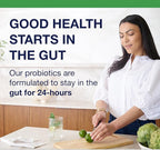 Metagenics UltraFlora Spectrum - Shelf-Stable Probiotic for Gut & Digestive Wellness, Healthy Microbiome & Flora Support* - Non-GMO & Gluten-Free - 2-Month Supply - 60 Capsules