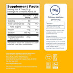 Vital Proteins Collagen Peptides Powder - Grass Fed Collagen Peptides for Hair, Nail, Skin, Bone & Joint Health, Vanilla, 23.2 Ounces