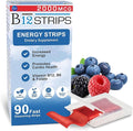 Essential Source 2,000 mcg Methylcobalamin Vitamin B12 Sublingual Energy Strips | Biotin, B6, 5-MTHF L-Methylfolate | Sublingual B12 Vitamins, Folate | Energy, Brain Health, Nerve Function - 90 Strips
