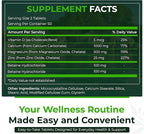 Natural Nutra Calcium Magnesium Zinc with Vitamin D3 - CMZ Supplement | Bone Strength, Immune Support, Muscle & Nerve Health - Cal-Mag Zinc Supplement - Digestion Support - 100 Tablets (Pack of 3)