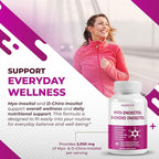 High Potency Myo-Inositol & D-Chiro Inositol with Chasteberry, Cinnamon, Bitter Melon & Gymnema – Supports Optimal Hormone Balance, Healthy Metabolism*