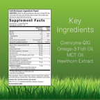 Irwin Naturals CoQ10-RED with Nitric Oxide Booster & MCTs – 60 Liquid Soft-Gels – Heart & Energy Support
