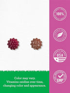 Carlyle Elderberry Gummies for Kids | 120 Count | Zinc and Vitamin C | Berry Flavor | Vegan, Non-GMO, and Gluten Free | by Lil' Sprouts