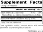 Source Naturals NAD+, Coenzymated B-3, Supports Cellular Energy*, 25 mg - 30 Lozenges