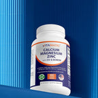 Vitamatic Calcium Magnesium Zinc D3 Boron | 365 Coated Tablets Supplement | Calcium 1200 mg, Magnesium 420mg, Zinc 25mg, Vitamin D3 1000 IU, Boron 1 mg | Non-GMO | Gluten Free | Made in USA