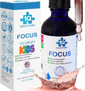 1Q Focus – Liquid Cognitive & Brain Support Natural Drops for Kids | Acetyl L-Carnitine + B1, B6, B12 & Folate | Sugar-Free, Vegan, Non-GMO, Gluten-Free | Advanced Absorption | 2 fl oz 30 Servings