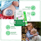 ZEBORA Kids Probiotic & Prebiotics Powder Age 3+ Support Children's Digestive & Immune System with Natural Source, Promotes Constipation Relief, Non-GMO, Gluten-Free, 30 Packets with 5 Billion CFUs