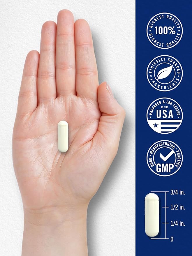 Carlyle L Methylfolate 1000mcg | 200 Capsules | Value Size | Optimized and Activated | Non-GMO, Gluten Free | Methyl Folate, 5-MTHF | by Opti-Folate