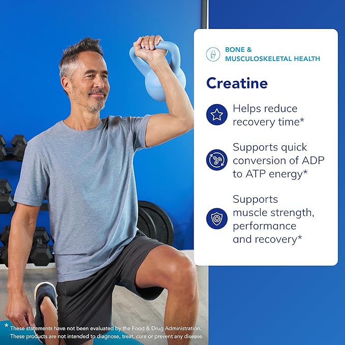 Pure Encapsulations Creatine - Creatine Supplement - Muscle Strength, Performance & Recovery - Pre-Workout Recovery Powder - Gluten-Free, Non-GMO & Hypoallergenic - 315 g (60 Servings)