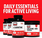 Force Factor L-Carnitine Supplement, L Carnitine Tartrate 1000mg Capsules to Convert Fat Into Energy, Support Muscle Recovery, and Boost Exercise Performance, Vegan, Non-GMO, 90 Tablets
