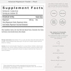 JSHealth Magnesium Powder for Sleep. 400mg Triple-Form Glycinate, Citrate, Amino Acid Chelate. Raspberry Lemonade. By Nutritionist Jessica Sepel (30 Servings) - Peach