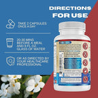 Neuro Focus Formula | Supports Mental Clarity & Focus | Vitamin A,C,D,E,B6 | Gluten Free, Sugar Free, Lactose Free | 60 Capsules | Made in The USA.