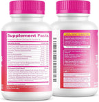 Pink Stork PMS Supplement for Women - Vitex, Ashwagandha, Maca Root & 10 Vitamins & Minerals to Support Hormone Balance, Mood, Bloating, Period Regularity - 60 Capsules