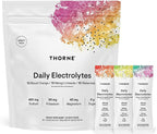 THORNE - Daily Electrolytes - Zero Sugar & Low-Calorie Electrolyte Powder Drink Mix - Flavors Derived from Natural Sources - NSF Certified for Sport - Variety - 30 Stick Packs