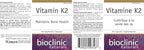 Bioclinic Naturals - Vitamin K2 100 mcg. - 90 Vegetarian Capsules