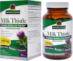 Nature's Answer Milk Thistle Seed Vegetarian Capsules, 120-Count