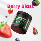 NutraChamps Super Greens Powder Premium Superfood | 20+ Organic Green Veggie Whole Foods | Wheat Grass, Spirulina, Chlorella & More | Antioxidant, Digestive Enzyme & Probiotic Blends