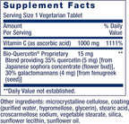 Life Extension Vitamin C and Bio-Quercetin®,Cardiovascular Health Supplement,Immune Support,Highly absorbable,quercetin,Vitamin C,Gluten Free,Non-GMO,Vegetarian,250 Tablets,(Pack of 2)