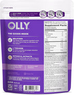OLLY Sleep Gummy, 3 mg Melatonin, L-Theanine, Chamomile, and Lemon Balm Extracts, Blackberry Flavor, 30 Day Supply - 60 Count