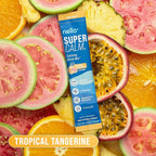 Nello Supercalm Powdered Drink Mix, Cortisol Reducer* and Sleep Aid Supplement, L Theanine, Ksm-66 Ashwagandha, Magnesium Glycinate, Vitamin D 3, No Sugar, Non GMO, 20 Ct, Tropical Tangerine