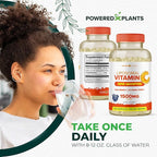 Liposomal Vitamin C Capsules - 1500mg Buffered High Absorption Vitamin C Supplement & Collagen Booster - Fat Soluble Immunity Support Ascorbic Acid Supplement 200 Vegan Capsules