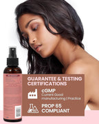 2X Humic Hydration Mineral Spray – Organic Humic Acid, Fulvic Acid Spray with Major & Trace Minerals, Electrolytes & Silica to Boost Collagen - Plant-Based for Skin, Hair & Body Hydration – 8 oz