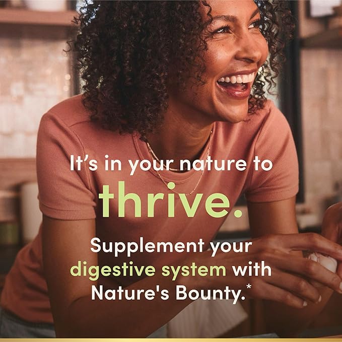 Nature's Bounty Probiotic GX, Helps with Occasional Gas and Bloating, Dietary Supplement, Digestive Health, 25 Capsules