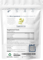 Micro Ingredients Quercetin with Vitamin C and Zinc, 240 Capsules | Quercetin 500mg, Vitamin C 500mg, Zinc 50mg (Picolinate, Citrate, Glycinate, Gluconate) | Complete Immune Support Supplements