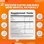 SaltWrap Protein Clinic - Total Body Recovery Shake with Collagen Peptides, HMB, Tart Cherry Extract, Pea Protein Powder Isolate, Prebiotic Fiber for Joints Natural Muscle Builder & Recovery - Vanilla