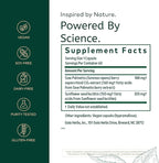 GAIA HERBS PRO Saw Palmetto PRO - Healthy Prostate Gland Support Supplement* - Herbal Supplement with Saw Palmetto & Sunflower Seed - Vegan, Gluten-Free, Soy-Free - 60 Liquid Phyto-Caps (60 Servings)