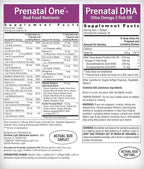 Rainbow Light Prenatal DHA Vitamins for Women | 30 Caplets & 30 Softgels | Omega-3 Fish Oil (DHA & EPA) | Support for Mom & Baby