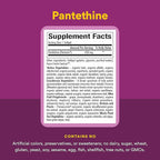 Natural Factors BioCoenzymated Pantethine - B Vitamin Support for Energy Support & Cardiovascular Health - Active Coenzyme Form - Non-GMO, Gluten-Free & Dairy-Free - 60 Softgels