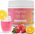 rhythm Girl, Bye | 30 Servings | Fast-Acting Keto UTI Relief & Defense + Rapid Hydration Urinary Tract Health Drink Mix | pH Balancing | Workout & Intimacy | Intermittent Fasting (Strawberry Lemonade)