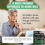 Benevolent Advanced NMN Supplement 1000mg (98% Purity) – 5-in-1 NMN Longevity Matrix with Zynamite® & PQQ for Increased NAD+ Levels, Cellular Energy, Cognitive & Healthy Aging – 60 Vegan Capsules