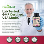 ForestLeaf Beef Organ Supplement for Women - Zero Fillers, Grass Fed Beef Organs Complex - 1200mg per Serving - Support Women's Energy & Overall Health - 120 Capsules