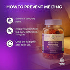 Melatonin Gummies 10mg per Serving - Fast Acting Tasty Sleep Gummies for Adults Extra Strength Melatonin 10mg for Adults Enhanced Sleep Quality & Duration - Non GMO & Vegan - 60 Ct