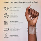 The Good Patch Slumber Sleep Patch Support, Melatonin Free, Sustained Release, Natural Patch with L-Theanine, Magnesium, Tart Cherry Extract, Plant Powered Wearable Wellness (24 Total Patches)