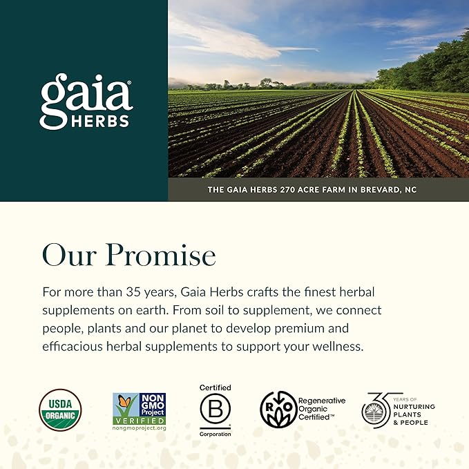 Gaia Herbs Berberine & Milk Thistle - Milk Thistle & Berberine Supplement with Ginger Root - Supports Liver Health* - Vegan, Gluten-Free, Dairy-Free, Non-GMO Project Verified - 60 Capsules