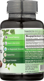 Emerald Labs Camu Camu - Plant-Sourced Vitamin C, Bioflavonoids, Amino Acids & B Vitamins - Gluten-Free, Vegan - 60 Vegetable Capsules (30-Day Supply)