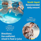 Strath Fermented Herbal Yeast Postbiotic - (8.4 Fl oz) Daily Nutritional Food Supplement Liquid | Supports Metabolism | Vegetarian | Lactose-Free | No Artificial Additives