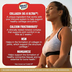 Move Free Ultra Pro with Quadruple Action Joint Support - Type 2 Collagen MSM Calcium Fructoborate & Manganese - Supports Joint Cartiliage Bone Connective Tissue, 120 Tablets (30 servings)