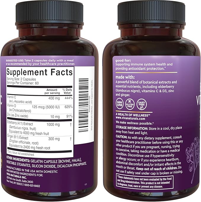 1250 mg Antarctic Krill Oil, Elderberry Vitamin C & Zinc and 2,500 mg Triple-Strength Omega 3 Fish Oil Bundle,Providing Omega 3 EPA and DHA, Elderberry for Immune Support