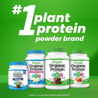 Orgain Organic Vegan Protein Powder, Vanilla Bean + Chocolate Fudge - 21g Plant Based Protein (2.03 Lb Each)