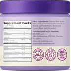 Magnesium Glycinate Powder for Sleep - Magnesium Sleep Aid Without Melatonin - Natural Sleep Drink Mix with GABA, L-Theanine, Apigenin, Valerian & Lemon Balm